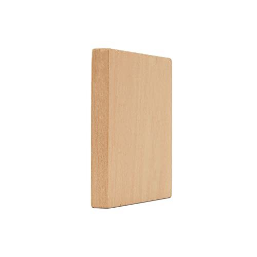 Wood Tiles, Pack of Blank Wood Squares for Crafts, Wood 1-1/2 x 1-1/2 Inch 100 - Picture 5 of 8