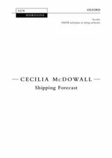 Shipping Forecast: Vocal Score by Mcdowall, Cecilia, Like New Used, Free ship...