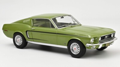 1:12 Scale Norev Ford Mustang Fastback GT 1968 Diecast Vehicles