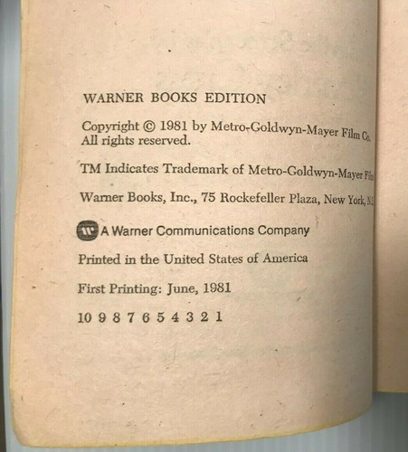 Clash of the Titans by Alan Dean Foster Paperback 1st Print 1981 Book - Picture 8 of 10