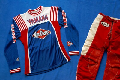 YAMAHA FOX RACING モトクロスジャージ VINTAGE MOTOCROSS FOX RACING JT RACING SUPERCROSS YAMAHA DIRTBIKE