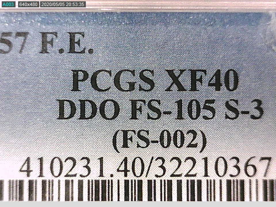 1857 Flying Eagle Cent PCGS XF 40 DDO FS-105 S-3 (FS-002) 32210367 Video OMG - Image 3 of 3