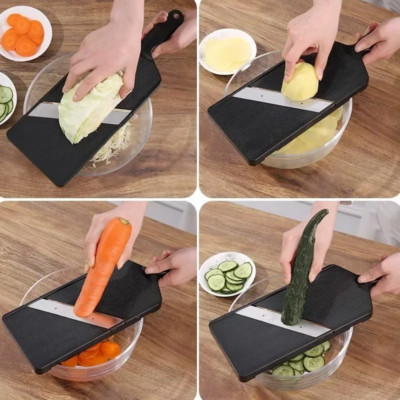 Mandolinenschneider Profi Schneider Häcksler Obst Gemüse Reibe Zerkleinerer 