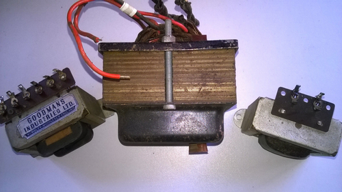 Set of transformers for KT61 P/P valve amplifier. Goodmans output & choke. | eBay