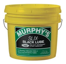Murphy's Slix Black Tire Mounting Compound Lube Lubricant 25 Lb Pail