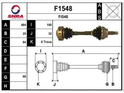 Antriebswelle ALFA ROMEO FIAT 145 146 1.9 TD 1.8. 16V T.S. 1.6 2.0 links rechts