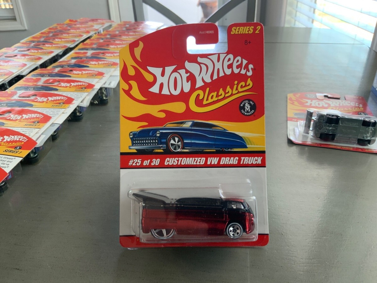 HOT WHEELS CLASSICS SERIES 2 #25 CUSTOMIZED VW DRAG TRUCK