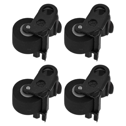  4 Stücke Kassettenband Andruckrollen Audio Radio Andruckrollen