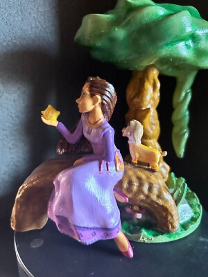 Wish Asha and Star Fanart Funart Hand Painted Action Figure