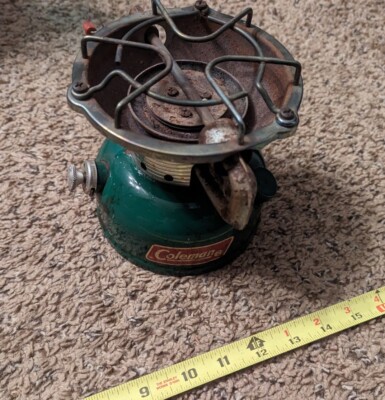Vintage Coleman Model 502 Single Burner Stove Works Properly