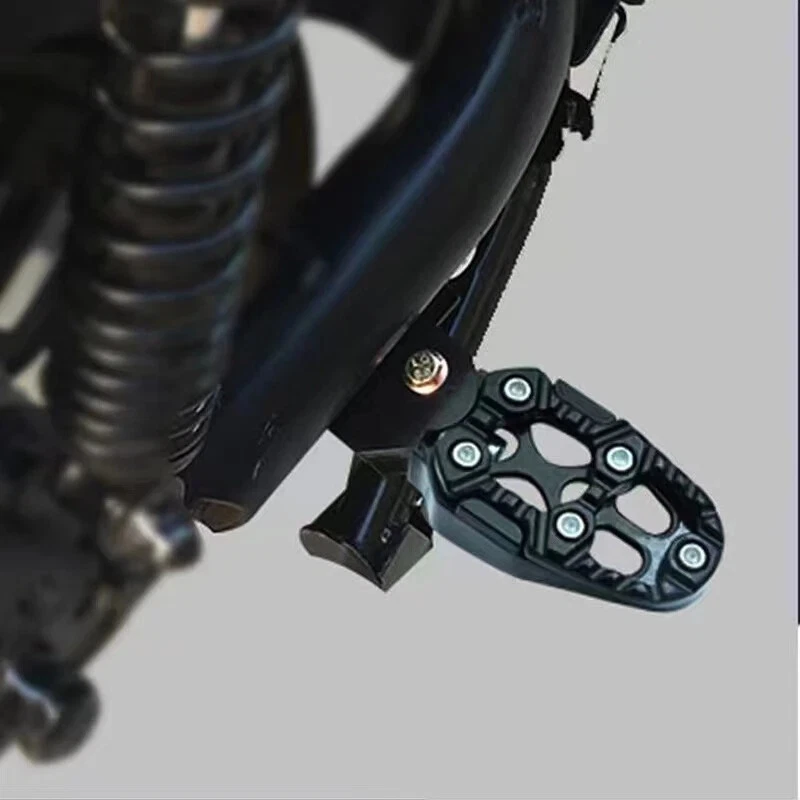 Universal Aluminum Alloy Foot Pedals Angle Adjust for Motorcycles Scooter E-Bike - Image 2 of 4