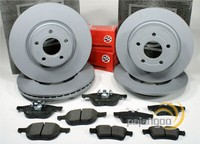Zimmermann Bremsen Set Ø 300 Mm + Ø 280 Mm Vorne Hinten FüR Ford Tourneo Connect