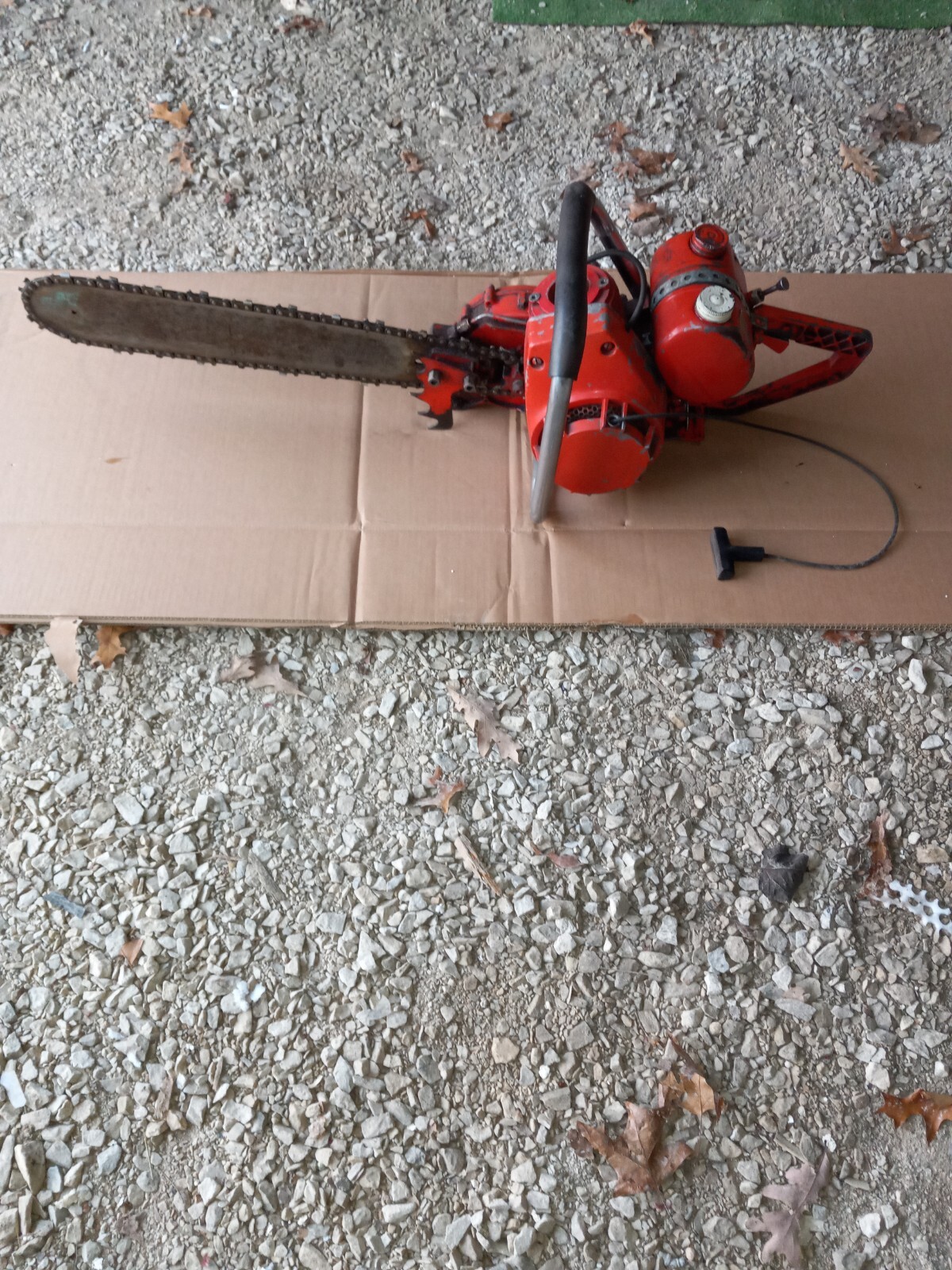 Big Vintage Sears Gear Drive chainsaw 665925H eBay