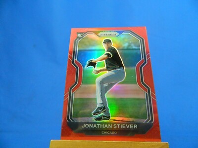 Jonathan Stiever Prizm 2021 Red Prizm RC Rookie