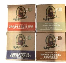 Dr. Squatch soap lot Of 4 Soaps