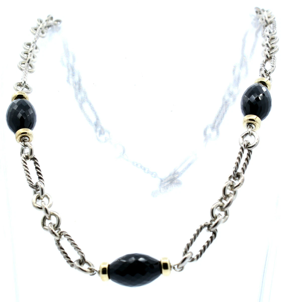 David yurman onyx necklace outlet