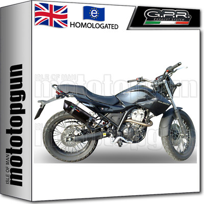 GPR EXHAUST CAT FURORE BLACK DERBI MULHACEN 125 2010 10 2011 11