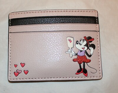 Kate Spade Minnie Mouse Small Slim Card Holder Case Wallet