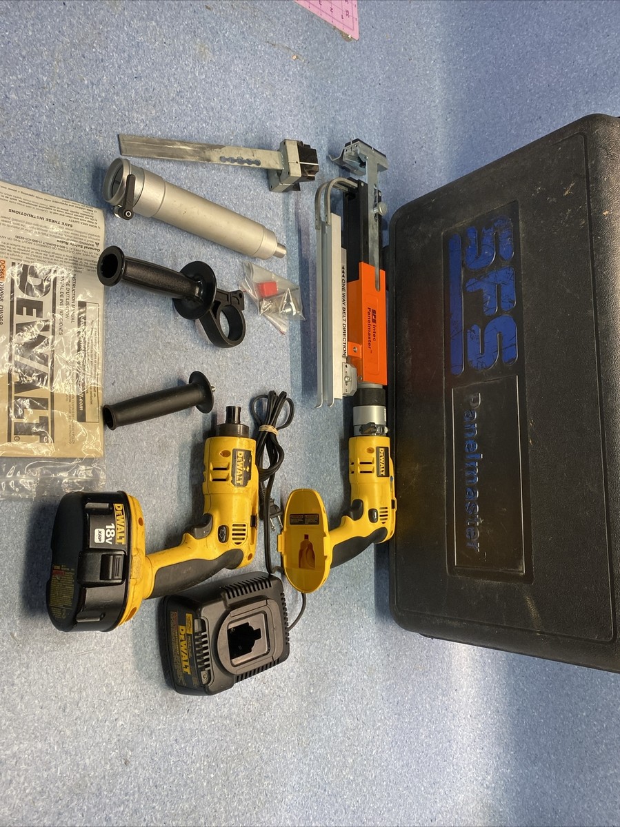 DeWalt Dc668 18 Volt Cordless Light Gauge Steel Screwdriver SFS