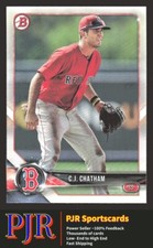 2018 Bowman #BP117 C.J. Chatham   Boston Red Sox