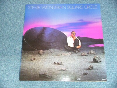 STEVIE WONDER Japan 1985 VIL-28001 NM LP IN SQUARE CIRCLE with