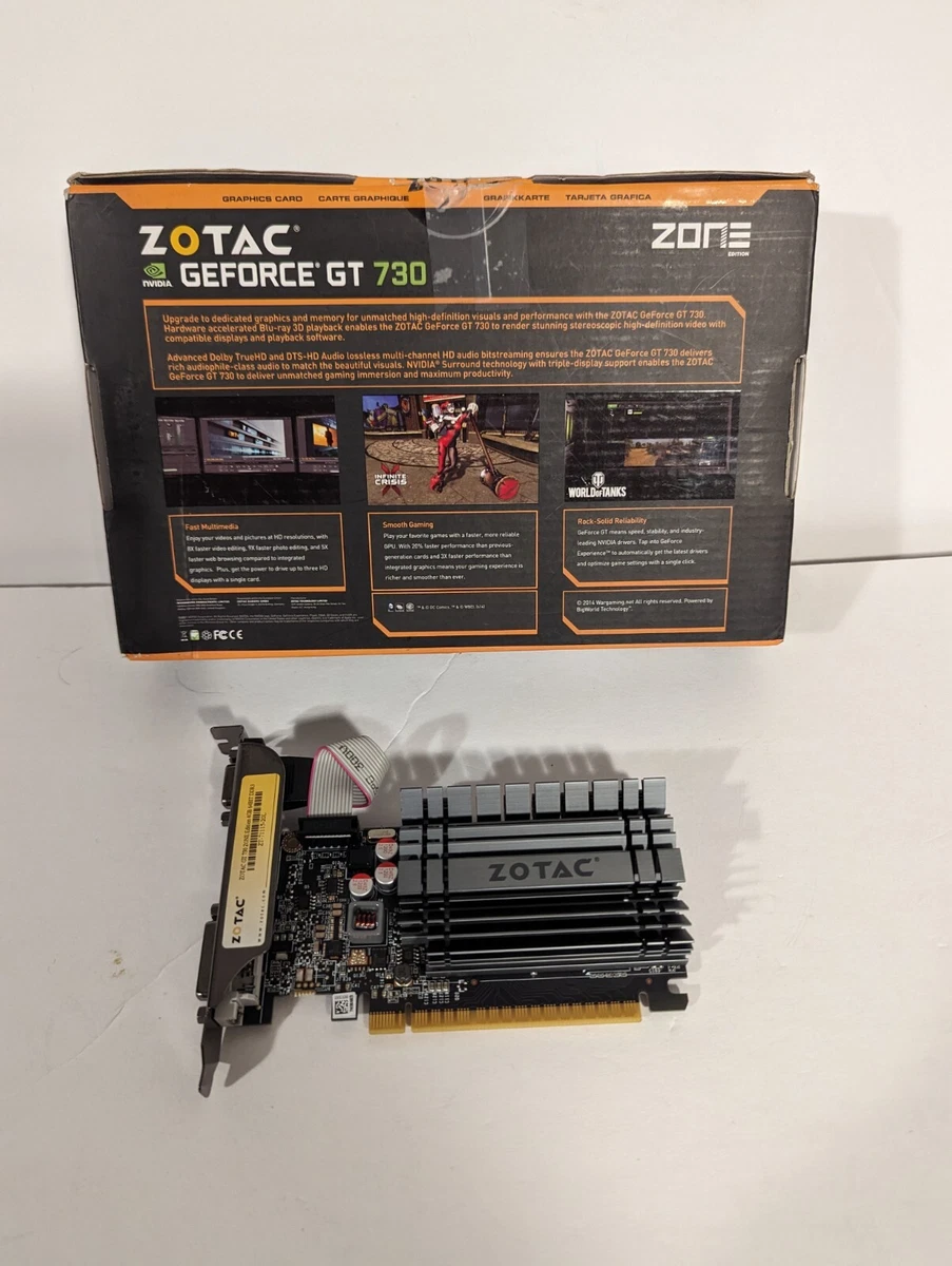 Zotac gt shop 730 2gb ddr3