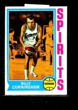 1974-75 TOPPS #235 BILLY CUNNINGHAM SPIRITS NRMINT+ E04852