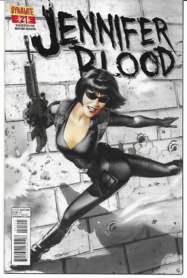 JENNIFER BLOOD - Vol. 1 #21 (2013) ~ Cover by MIKE MAYHEW