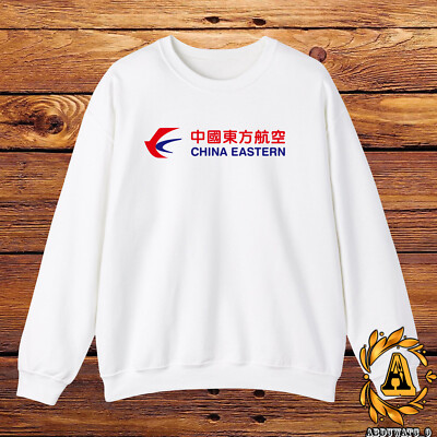 China Eastern Airlines Logo Mens Sweatshirt Gift Graphic Pullover S-3XL 