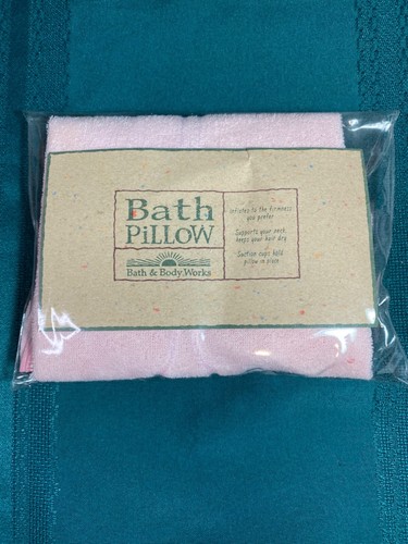 Bath & Body Works Badekissen Rosa Frottee Saugnäpfe Vintage Neu im Beutel - Bild 12 von 12