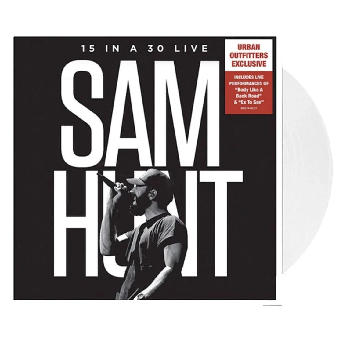 País de velocidade de 45 RPM ao Vivo Discos de vinil