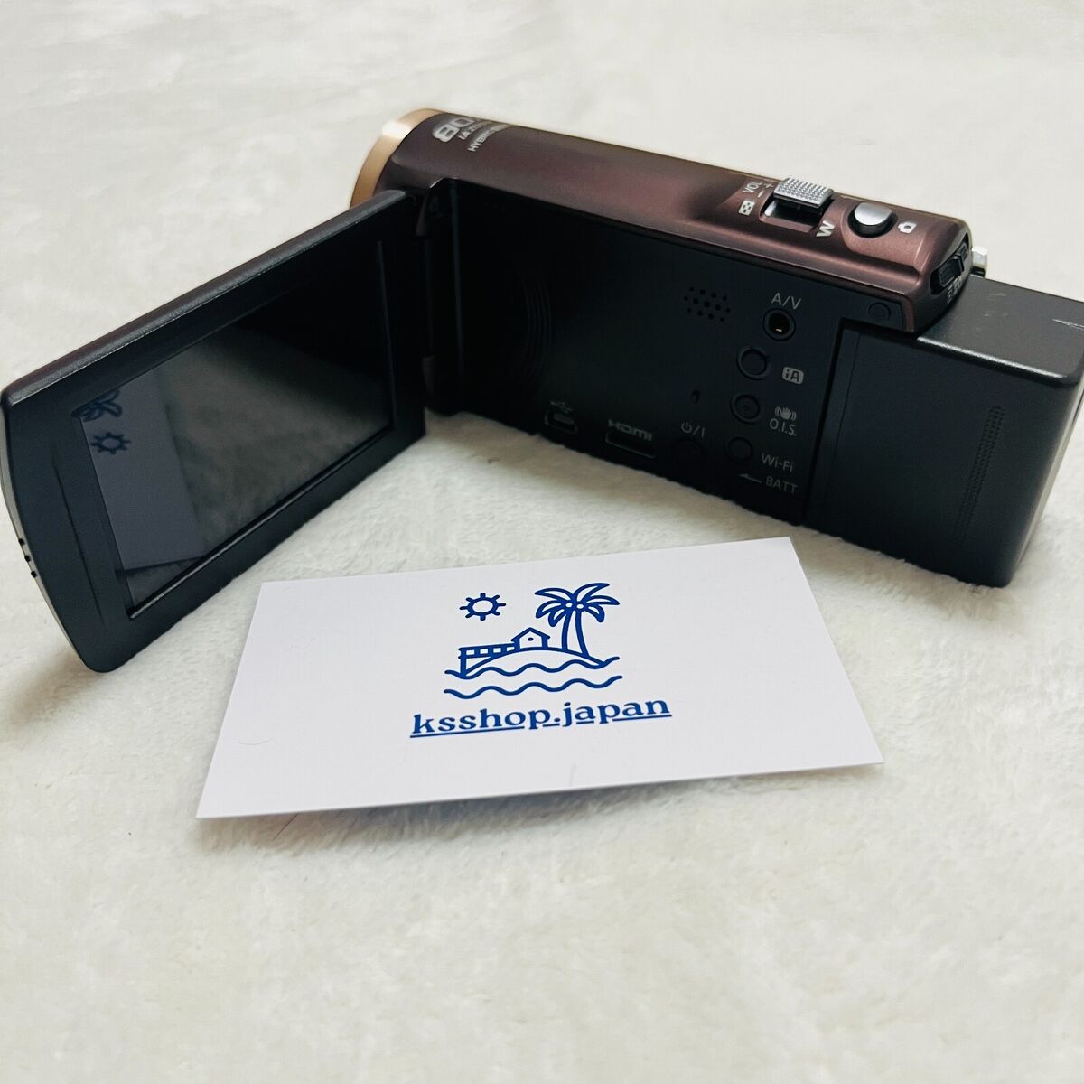 Panasonic HC-V520M Brown 2 megapixels Camcorder Video camera Panasonic HC-V520M Brown 2 megapixels Camcorder Video camera