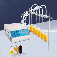 6 Heads Liquid Filling Machine Filling Machine with Peristaltic Pump 21.98oz/min