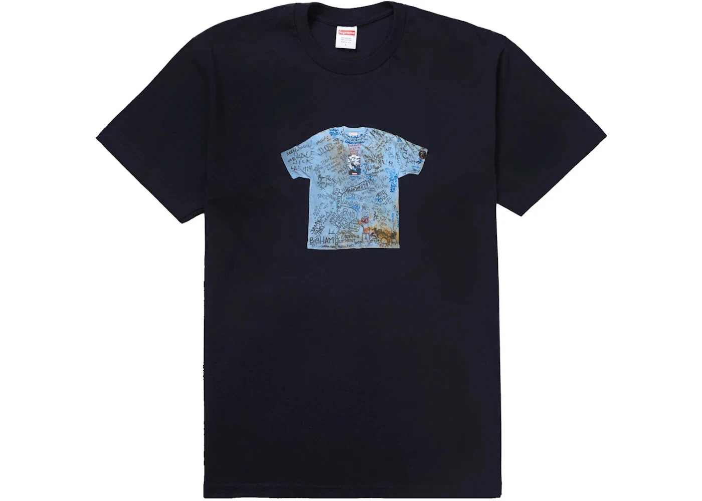 Tee shirt Supreme 30th Anniversary First (SS24) marine flambant neuf 100 % authentique taille XL