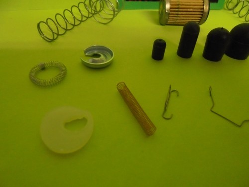 ROCHESTER QUADRAJET CARBURETOR SUPPLEMENTAL PARTS KIT SPRING SHORT FILTER CAM - Picture 2 of 6