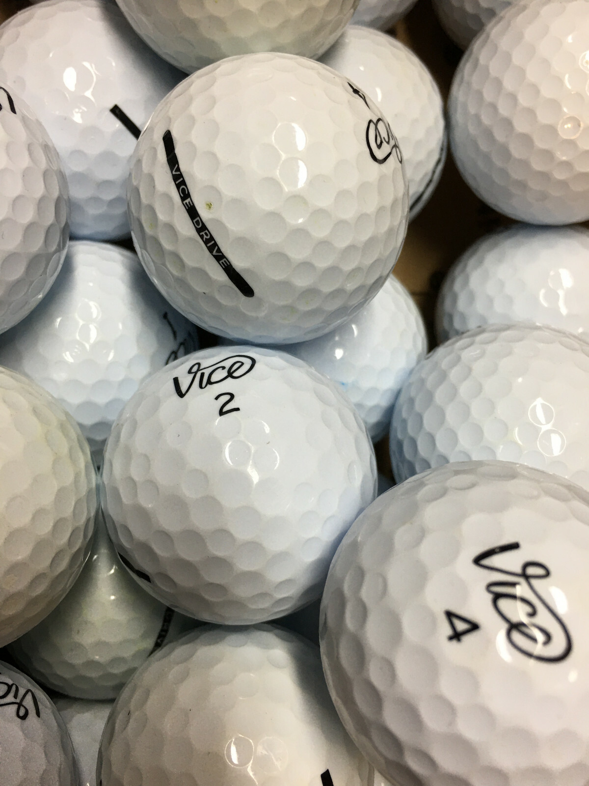 24 Vice Drive Near Mint AAAA Used Golf Balls