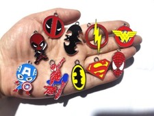 Lot mix cartoon avenger Pendant DIY bracelet Necklace Jewelry Making