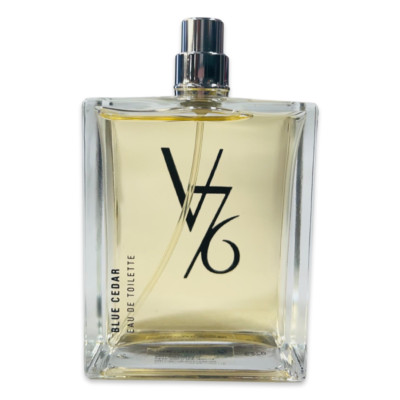 V76 By Vaughn Blue Cedar EDT Eau de Toilette Spray for Men 3.4 oz NEW Fast Ship