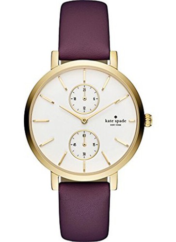 NEW Kate Spade New York KSW1334 Rose Gold Purple Leather NO BOX / NO BATTERY - Picture 1 of 1