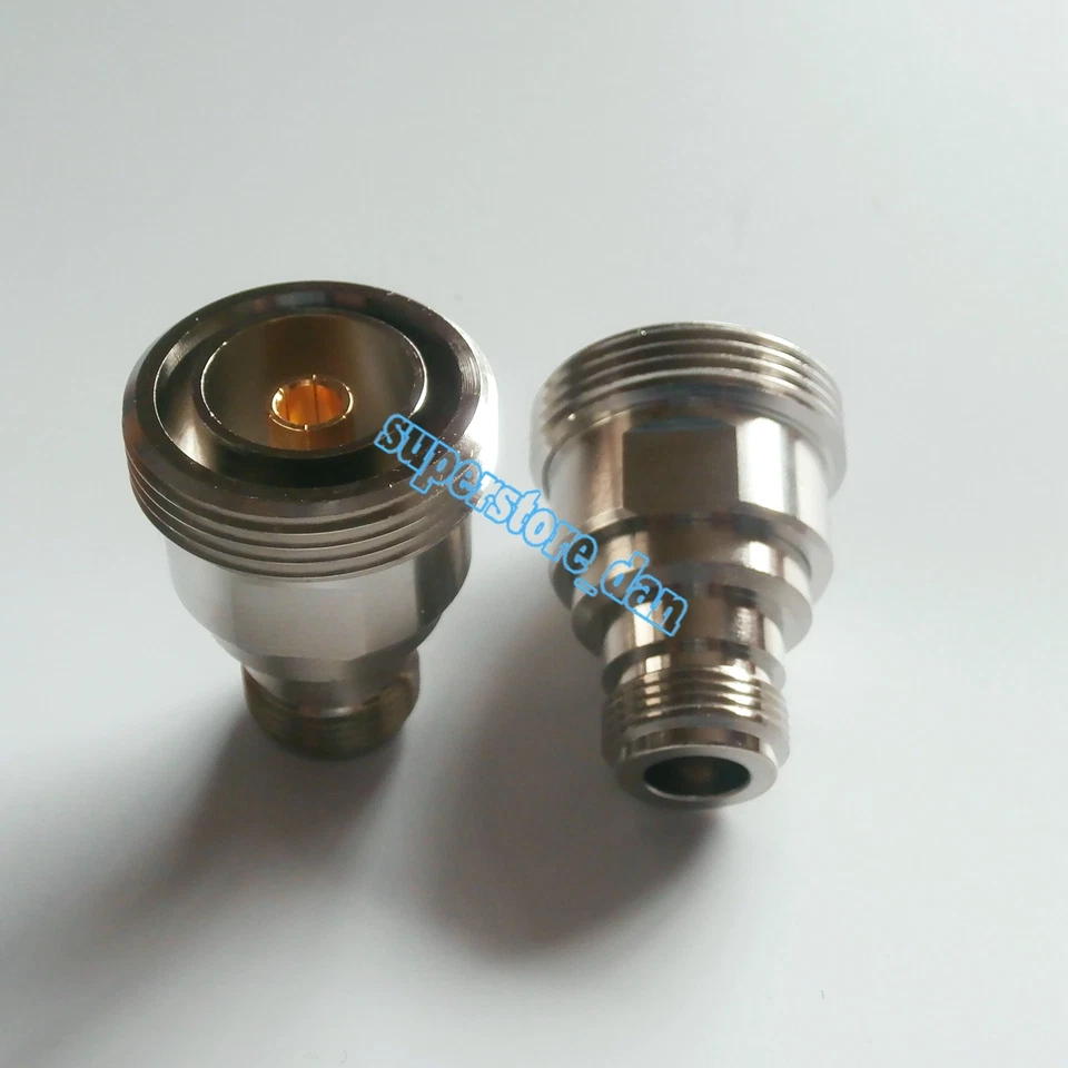 1X Adapter L29 7/16 DIN female jack to N Female RF Coaxial connector F/F - Image 2 of 4