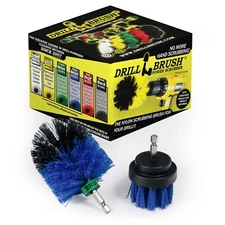 Drill Brush Drill Powered Scrub Brushes to Clean Swimming Pools, Hot Tubs, Spas