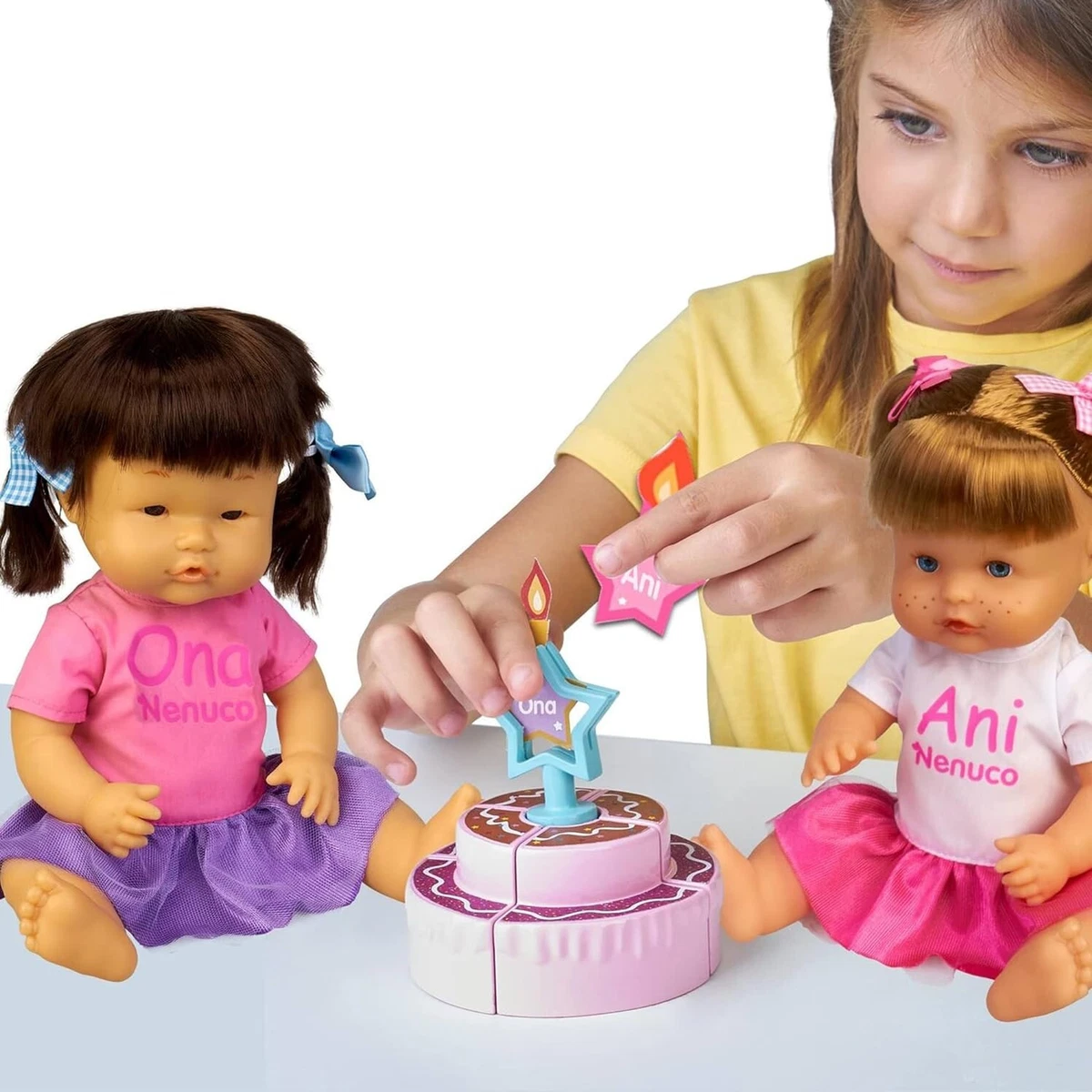 Nenuco Ani and ONA Happy Birthday Kit of Two Nenuco Sisters