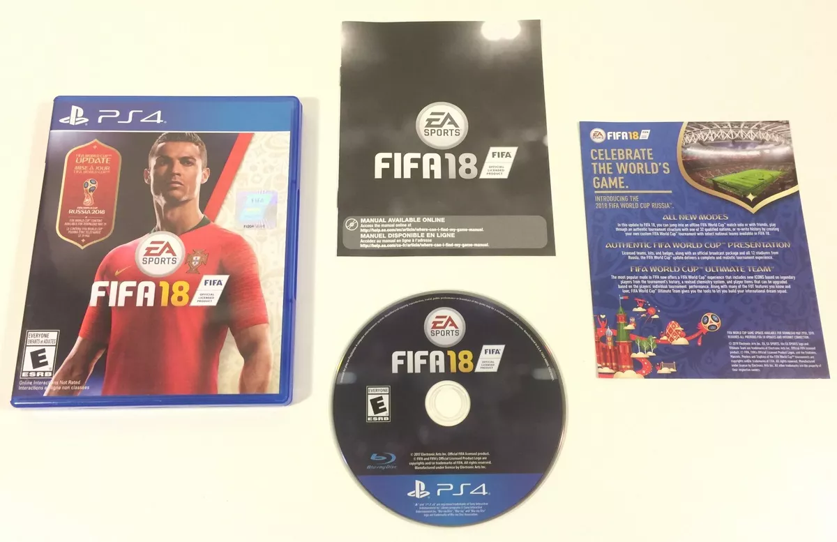 JOGO PS4 FIFA 18 - USADO