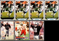 Jeff Jaeger Los Angeles Raiders (7) Card Lot - Last Call – Scoop It Up Before...