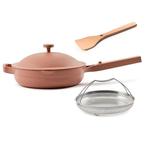Our Place Always Pan 2.0-10.5” (2.6 Qt) Nonstick, Toxin-Free Ceramic Cookware