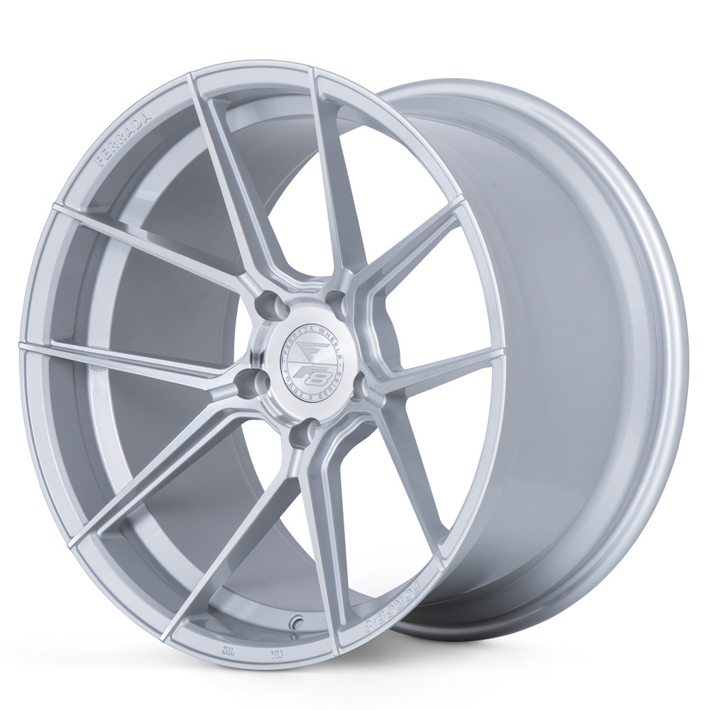 20" FERRADA F8-FR8 SILVER FORGED CONCAVE WHEELS RIMS FITS MASERATI GRANTURISMO