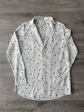Sezane polka-dot womens silk Shirt