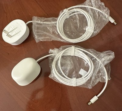 PACK OF 2 OEM Google Nest Wifi Pro Power Supply AC Adapter GKC2H 10V 2.25A NEW