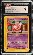 Mr. Mime 2003 Pokemon Aquapolis CGC 9 #95a/147 on eBay