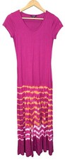 Lauren Ralph Lauren Black Label Pink Tye-Dyed Jersey Dress Size Small - SAMPLE
